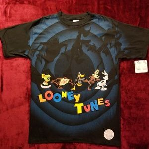 Vintage 1992 All Over Graphic Looney Tunes Tee